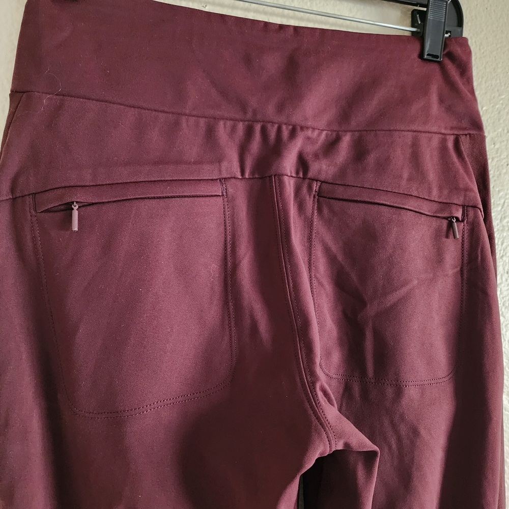 Athleta Maroon Track Pants - Picture 10 of 13